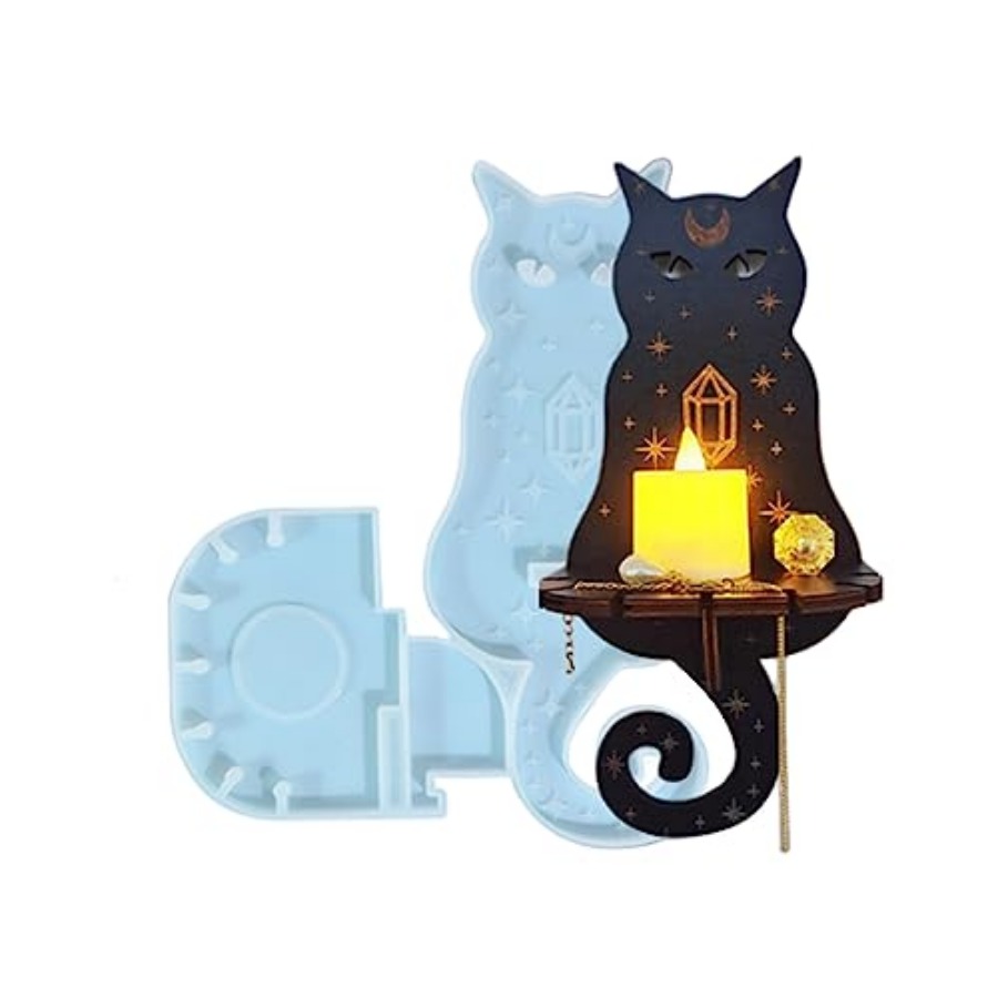 Candle Molds - Stampi in Silicone per Resina, Stampi