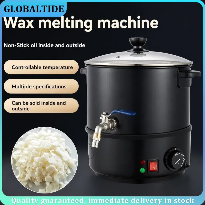 Candle Wax Scale - Scioglitore di Cera 4-10L 110V/220V, Pentola