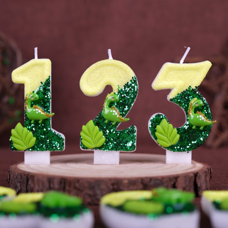 Paraffin Wax - Nuove Candeline di Compleanno con Numeri