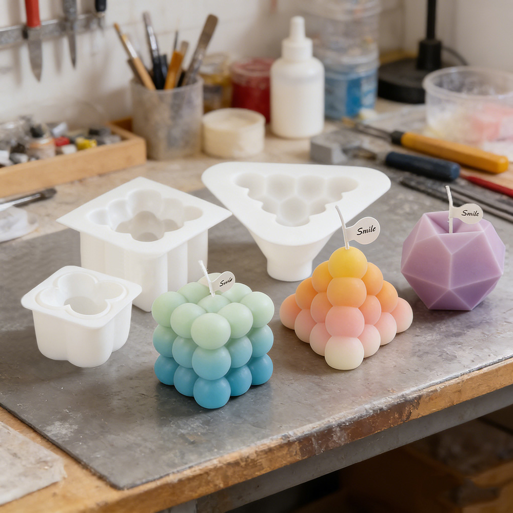 Candle Making Kit - Set di Stampi in Silicone per