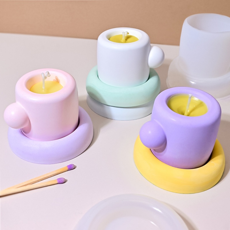 Tazza 3D con sottobicchiere St - Candle Containers recensione e prezzo