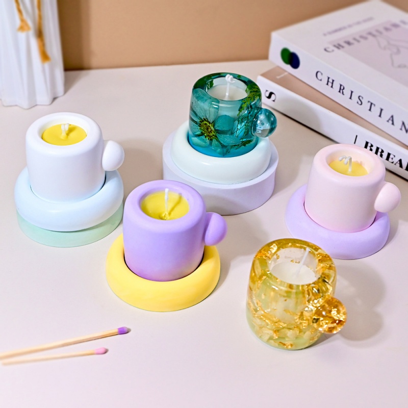 Tazza 3D con sottobicchiere St - Candle Containers recensione e prezzo