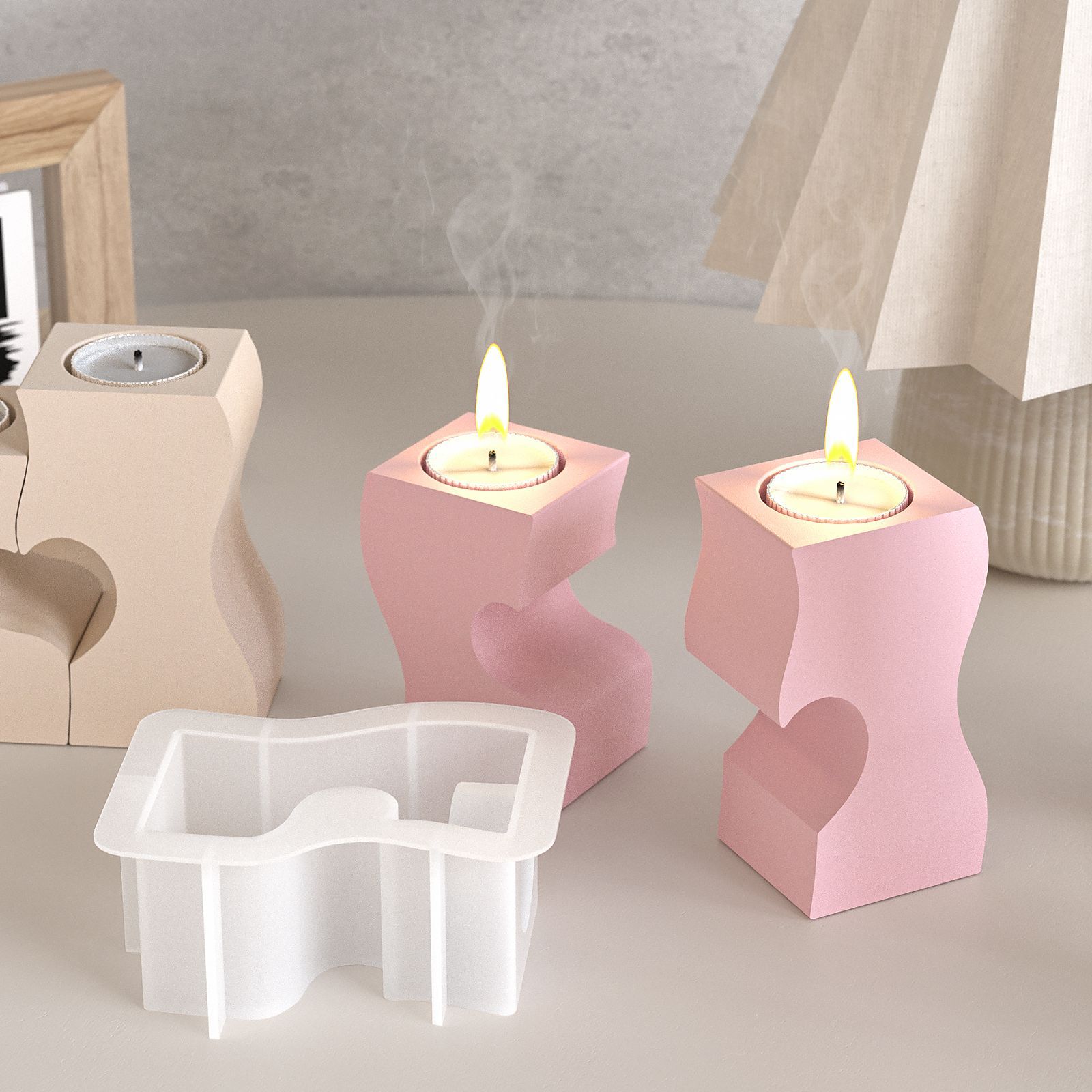 S Cuore Candeliere Stampi in S - Candle Molds recensione e prezzo